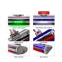 ZUADZAFC Compatible avec Dyson, V7 V8 V10 V11 V15, Tête De Brosse De Sol for Aspirateur avec Lumières LED Vertes for Tapis Et So