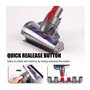 ZUADZAFC Tête De Brosse À Outils Motorisée, Compatible avec Les Pièces De Tête D'aspiration D'aspirateur Dyson, V7 V8 V10 V11 V1