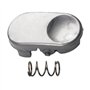 ZUADZAFC Remplacement du Couvercle De La Poubelle ， Compatible for Dyson ， V6 Aspirateur DC58 Couverture du Bin Couvert