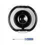ZUADZAFC Couvercle De Poubelle À Poussière, Compatible avec Dyson, Modèles De Base De Poubelle À Poussière for Aspirateur V6 DC5