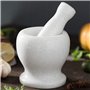 Mortier et Pilon en Porcelaine