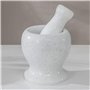KANGKKAI Mortier Pilon Cuisine, Mortier et Pilon en Porcelaine, broyeur à Herbes en céramique