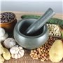 Mortier Pilon Cuisine, Mortier et pilon, ensemble de mortier et pilon en granit, ensemble de mortier et pilon guacamole en grani