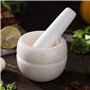 Mortier Pilon Cuisine, Ensemble mortier et pilon Broyeur à épices Fournitures de cuisine Mortier et pilon Guacamole, ensemble de