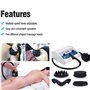 GEJLELDS Machine de Massage de Corps de Vibration,Masseur Anti-Cellulite Vibrant,Masseur portatif pour dissolvant de Cellulite M