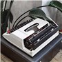 AALGO Machine à écrire Vintage Manuel Traditionnel Classique Ancienne Machinerie De Texte Typewriter avec Valise Et Ruban,Cadeau