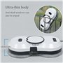 Robot Nettoyeur Vitre, Robot Laveur de Vitre Electrique Automatique Pulvérisation d'eau, 5600pa de Aspiration Puissante, Robot L