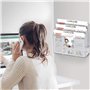 Acrimet Horizontal Trieur Organisateur de Document A4 (Coloeur Transparent Cristal)