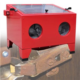 vnmudzeo Machine De Sablage De Table 90 L