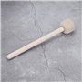 Maillet en feutre, maillet de batterie à percussion, maillet de grosse caisse léger et portable, accessoire de bande de percussi