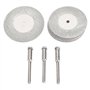 Assemblage d'outils de Soudage TIG Multi Angles avec 6 Emplacements de Coupe et 48 Trous pour l'électrode en Tungstène, Outil de