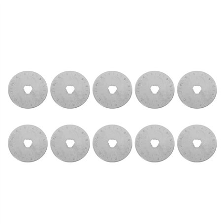 Pares de Recharge Rotatif de 45 Mm Premium - 10 Packs pour le Tissu