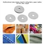 Pares de Recharge Rotatif de 45 Mm Premium - 10 Packs pour le Tissu, le Cuir, le Papier et la Coupe d'artisanat - les Lames en A