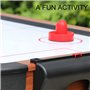 Hockey aérien Pucks Air Hockey Remplacement Set Ice Pushers Pucks Paddles Table Table Family Game Red