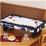 Hockey aérien Pucks Air Hockey Remplacement Set Ice Pushers Pucks Paddles Table Table Family Game Red