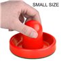 Hockey aérien Pucks Air Hockey Remplacement Set Ice Pushers Pucks Paddles Table Table Family Game Red