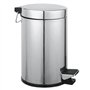 Maurer Poubelle en acier inoxydable 5 L