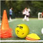 MONDO Sport - Ballon de Football Junior 3 - Taille 3 Premiers Coups de Pied - 300 g - Couleur Jaune - 01520