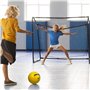 MONDO Sport - Ballon de Football Junior 3 - Taille 3 Premiers Coups de Pied - 300 g - Couleur Jaune - 01520