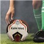 MONDO Sport - Ballon de Futsal Meteor R.C. KALEIDOS - Taille 4 Professional - 440 g - Blanc Gris doré - 13605