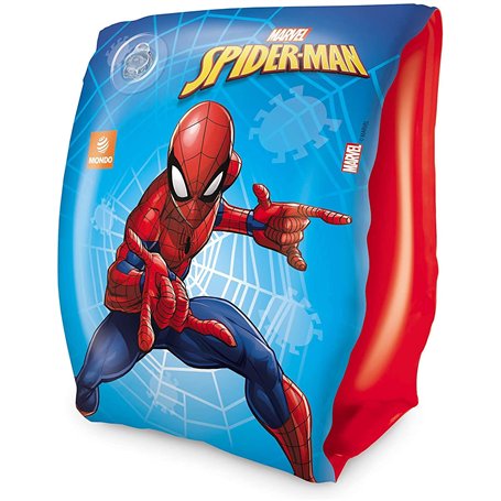 mondo -16898 Toys-Spiderman Arm Bands-Accoudoirs de sécurité en PVC