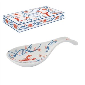 COFFRET REPOSE CUILLERE EN PORCELAINE COTE DE MER