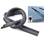 CARALL S02896 Paire 2 pièces de recharge caoutchouc plat 28 '' 700mm remplacement universel pour balais d'essuie-glace en fer Co