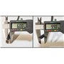 CARALL S02896 Paire 2 pièces de recharge caoutchouc plat 28 '' 700mm remplacement universel pour balais d'essuie-glace en fer Co