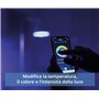 Beghelli - Ampoule LED Smart GLOBO E27 14W RGB-CCT WiFi, Compatible avec Alexa, Application Domotique, Réglage des Couleurs et d