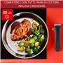 Lagostina Ingenio Inox Lot de 20 casseroles et poêles en acier inoxydable, convient à l'induction, batterie de casseroles avec 3