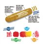 CARIOCA Temperello 42674 Lot de 6 bâtons de peinture métallisés pour affiches