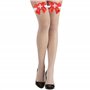 Widmann 01286 ? Bas Résille Poisson sans Support pour Infirmière avec n?UD Papillon en Satin