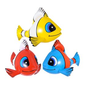 NET TOYS Poisson de déco Gonflable Poisson déco Poissons déco Nemo gonflant décoration décoration d'été décoration Piscine