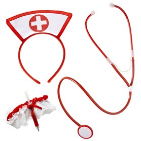 W WIDMANN MILANO Party Fashion 9864Y - Ensemble Costume Infirmière