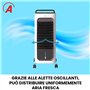 ARDES - ARCF02 Circulateur refroidisseur et chauffage TAO avec télécommande, commandes tactiles et écran - Refroidisseur évapora