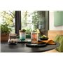 De'Longhi Cold Brew DLSC325 Lot de 2 verres isothermes à double paroi Passe au lave-vaisselle Capacité 300 ml Idéal pour les boi