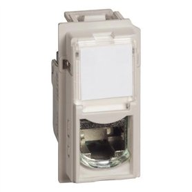 Bticino BTKM4279C6S | Prise RJ45 Living Now STP CAT6 sablePrise RJ45 Living Now STP CAT6 sable