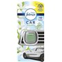 3 x Febreze Clip désodorisant pour voiture Fleur de jasmin chauque 2ml Parfum Élimine les odeurs Jusqu'à 30 jours Longue durée