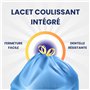 FRIO Multi-fruits – Lot de 6 paquets de 15 sacs poubelle parfumés, 30 litres avec 6 arômes et couleurs assorties – 52 x 58 cm – 
