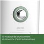 Imetec GranToast,Grille-Pain 2 Fentes Extra-Larges et Pinces Ouvrantes pour Pain Grillé Très Épais, 10 Niveaux de Brunissement, 