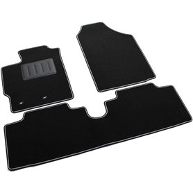 Il Tappeto Auto SPRINT04605 Tapis antidérapants en moquette noire