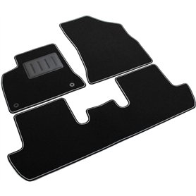 Il Tappeto Auto SPRINT03514 Tapis antidérapants en Moquette Noire