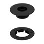 Il Tappeto Auto SPRINT03514 Tapis antidérapants en Moquette Noire, Bord Bicolore, Talonnette renforcée en Caoutchouc, pour 5008