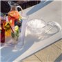 Guzzini 09870000 Seau à Glace Transparent 20 x 20 cm