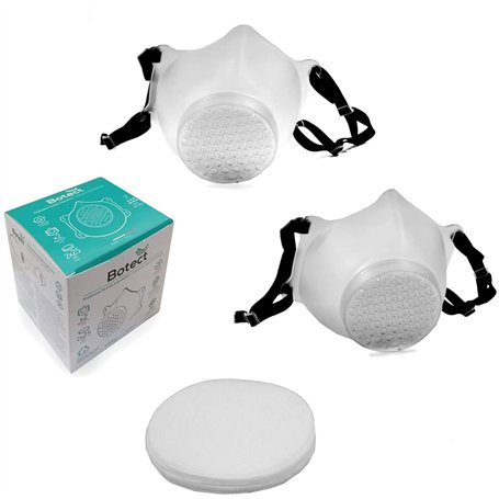 Botect Kit de Protection faciale 2 Mixte