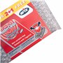 ARIX Lot de 3 éponges argentées Anti-Rayures avec revêtement en Aluminium de la Ligne Masterclean, avec Traitement antibactérien