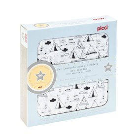 Picci Lot de draps pour lit de camp 400 g