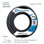 Electraline Câble H05VV-F – 2 x 1 mm – 20 mt – Noir