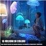 Ampoule LED Intelligente WiFi E27 7W à intensité variable et multicolore, RGB 2700K-6500K, Télécommande, Compatible Avec Alexa E