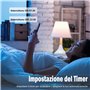 Ampoule LED Intelligente WiFi E27 7W à intensité variable et multicolore, RGB 2700K-6500K, Télécommande, Compatible Avec Alexa E
